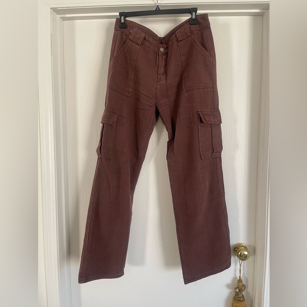 Brown Cargo Pants